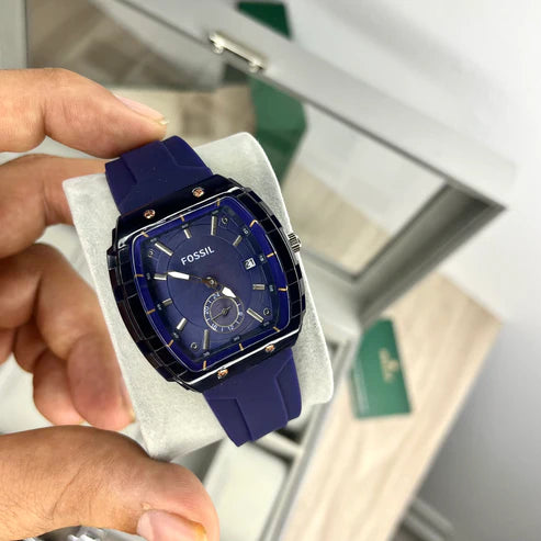 RELOJ FOSSIL TRANSPARENTE UNISEX