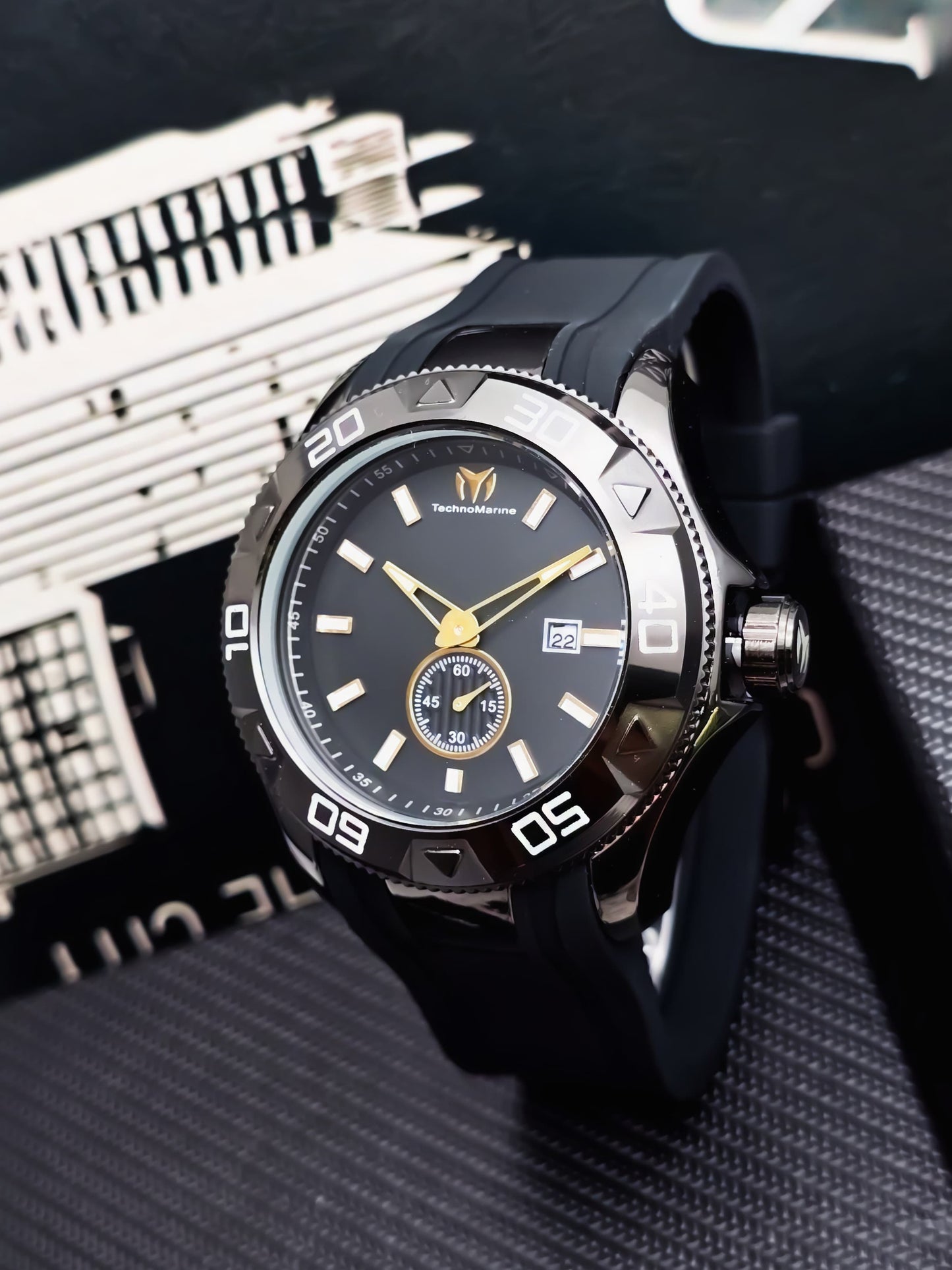 TechnoMarine Black deportivo