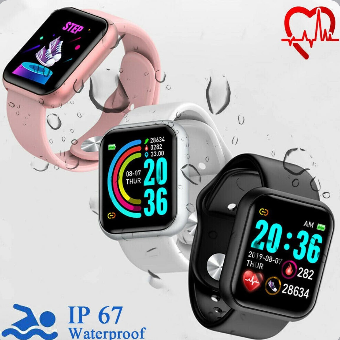 Smart Watch Reloj Inteligente D20 Regalo