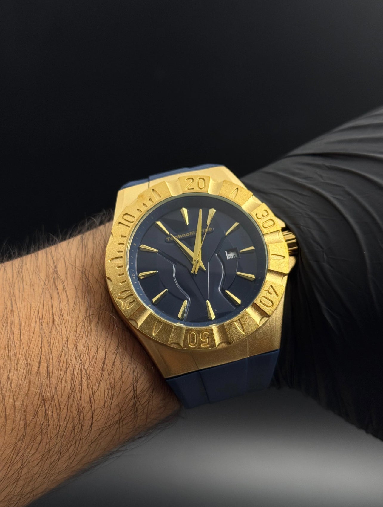 TechnoMarine Monogram Azul Oscuro