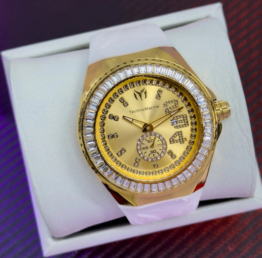 TechnoMarine Perlado Dorado