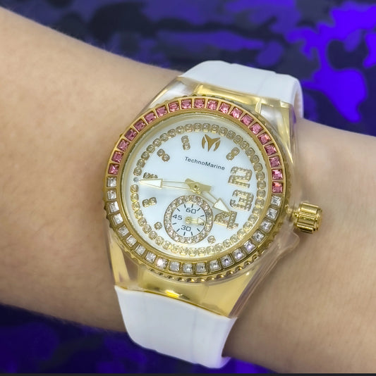 TechnoMarine Perlado Rojo