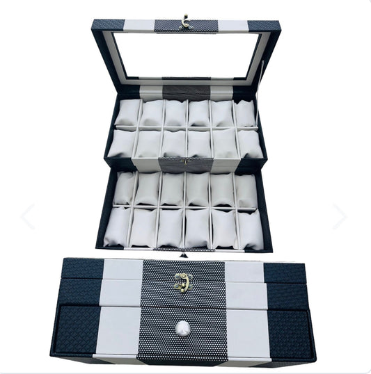 ORGANIZADOR DE RELOJES 24 PUESTOS