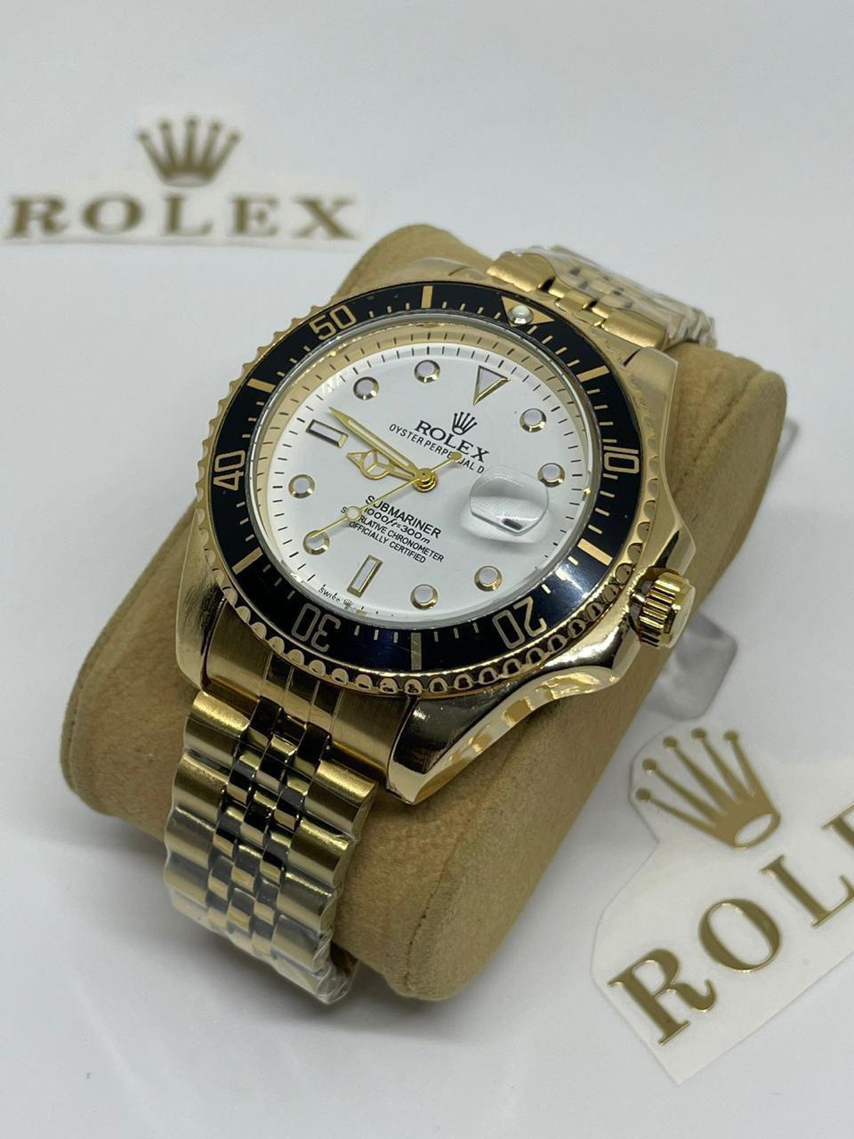 Reloj Rolex Submariner Pulso Trenzado (Mas Estilos)