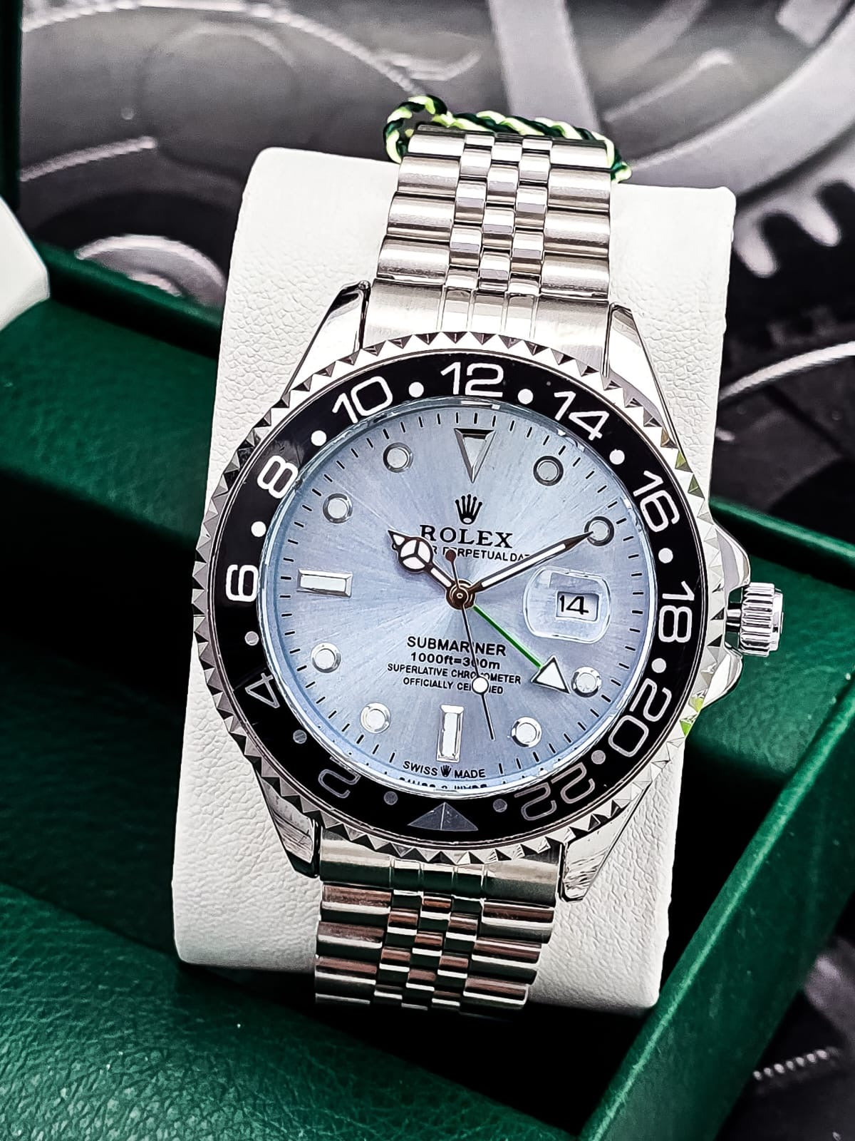 Rolex Submariner Fondo Azul claro