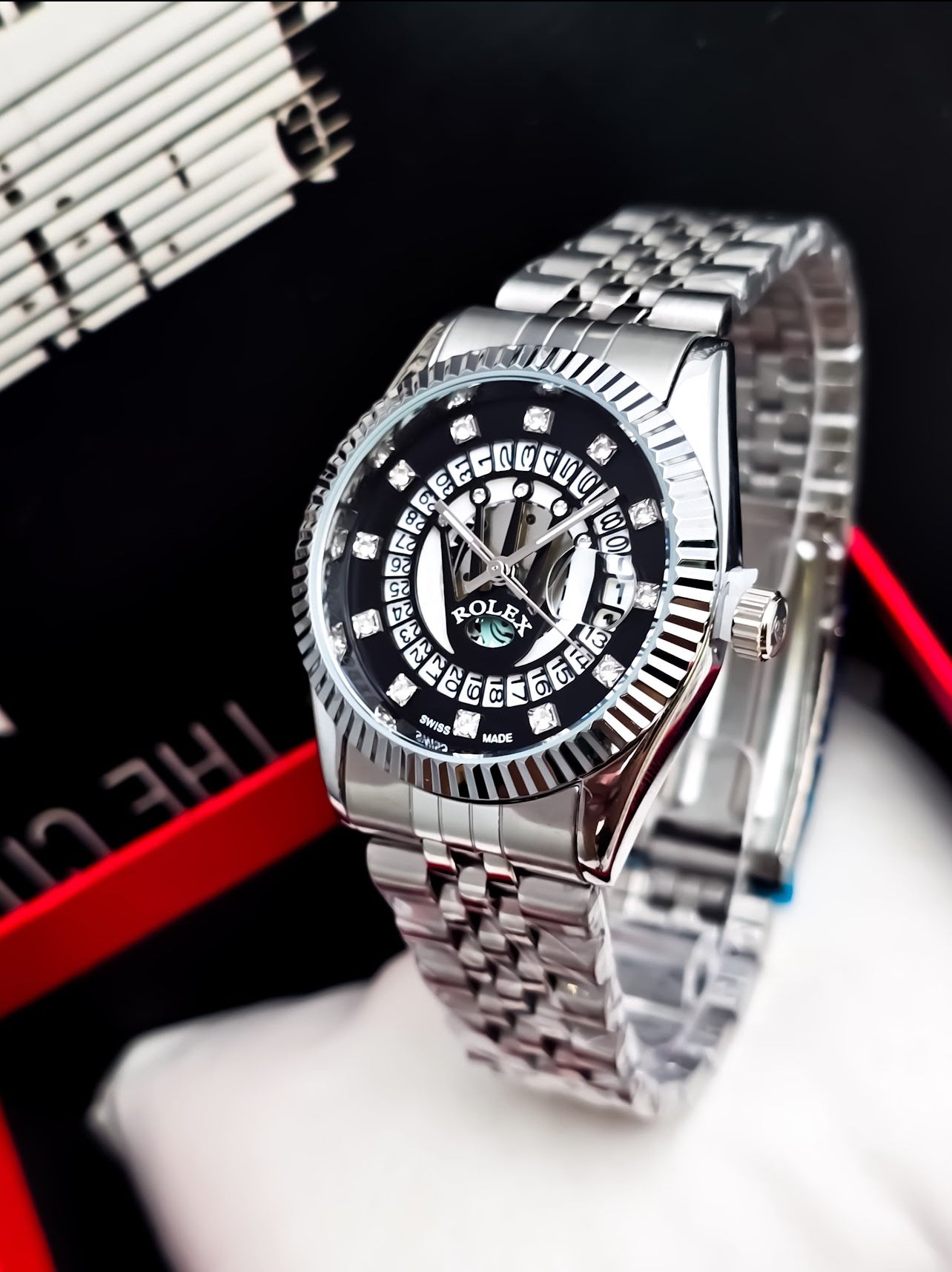 Rolex Elegance Plata