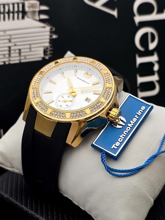 TechnoMarine Gold White