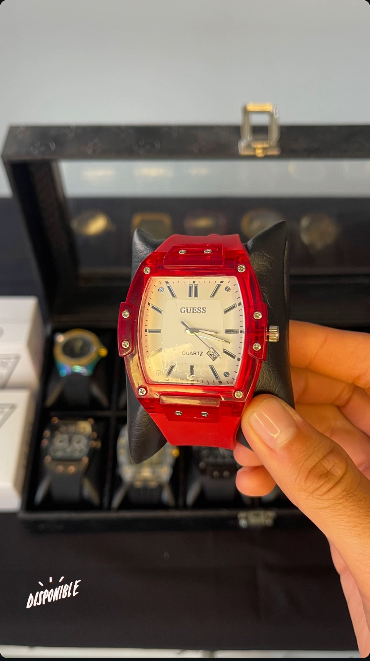 Guess Quartz Rojo