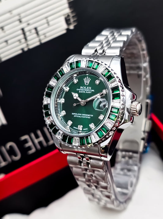 Rolex Diamond Luxe Verde