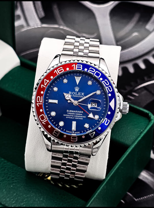 Rolex Sport Rojo Azul