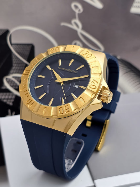 TechnoMarine Monogram Azul Oscuro