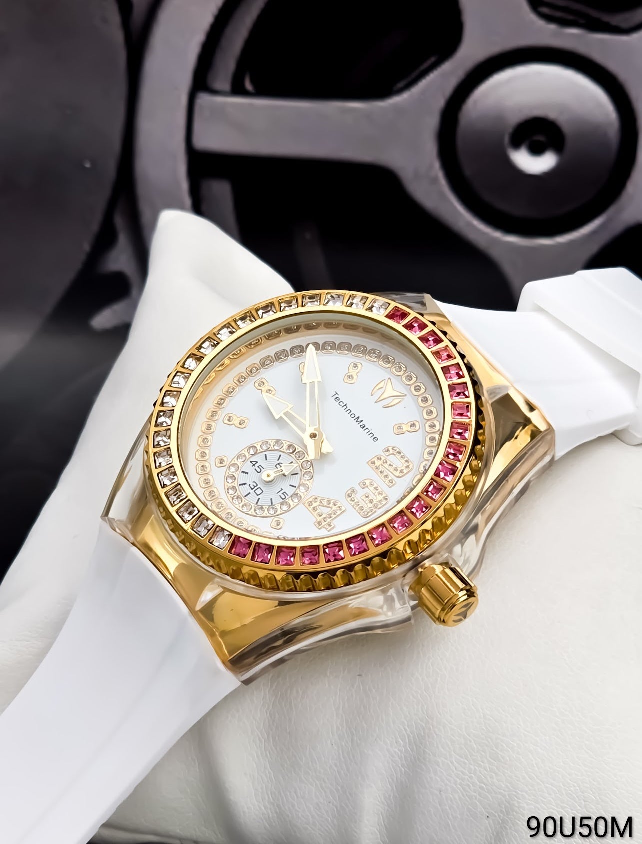 TechnoMarine Perlado Rojo