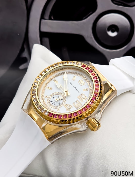 TechnoMarine Perlado Rojo