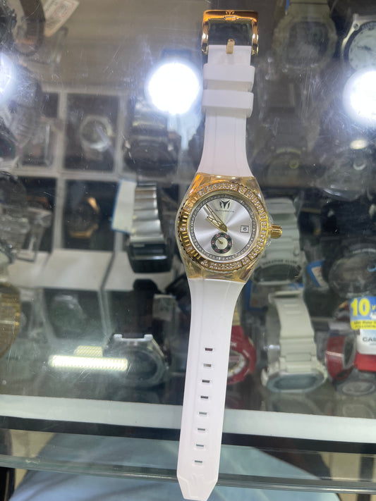 Techno Brillante Blanco Mini