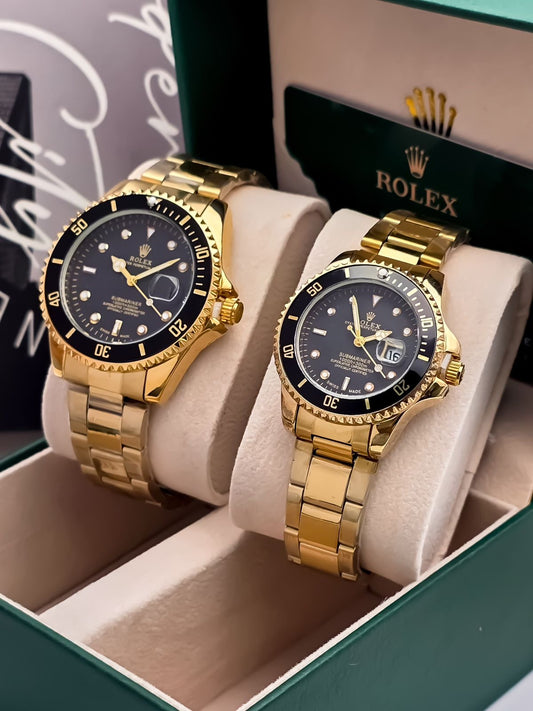 Rolex Dorado En Pareja