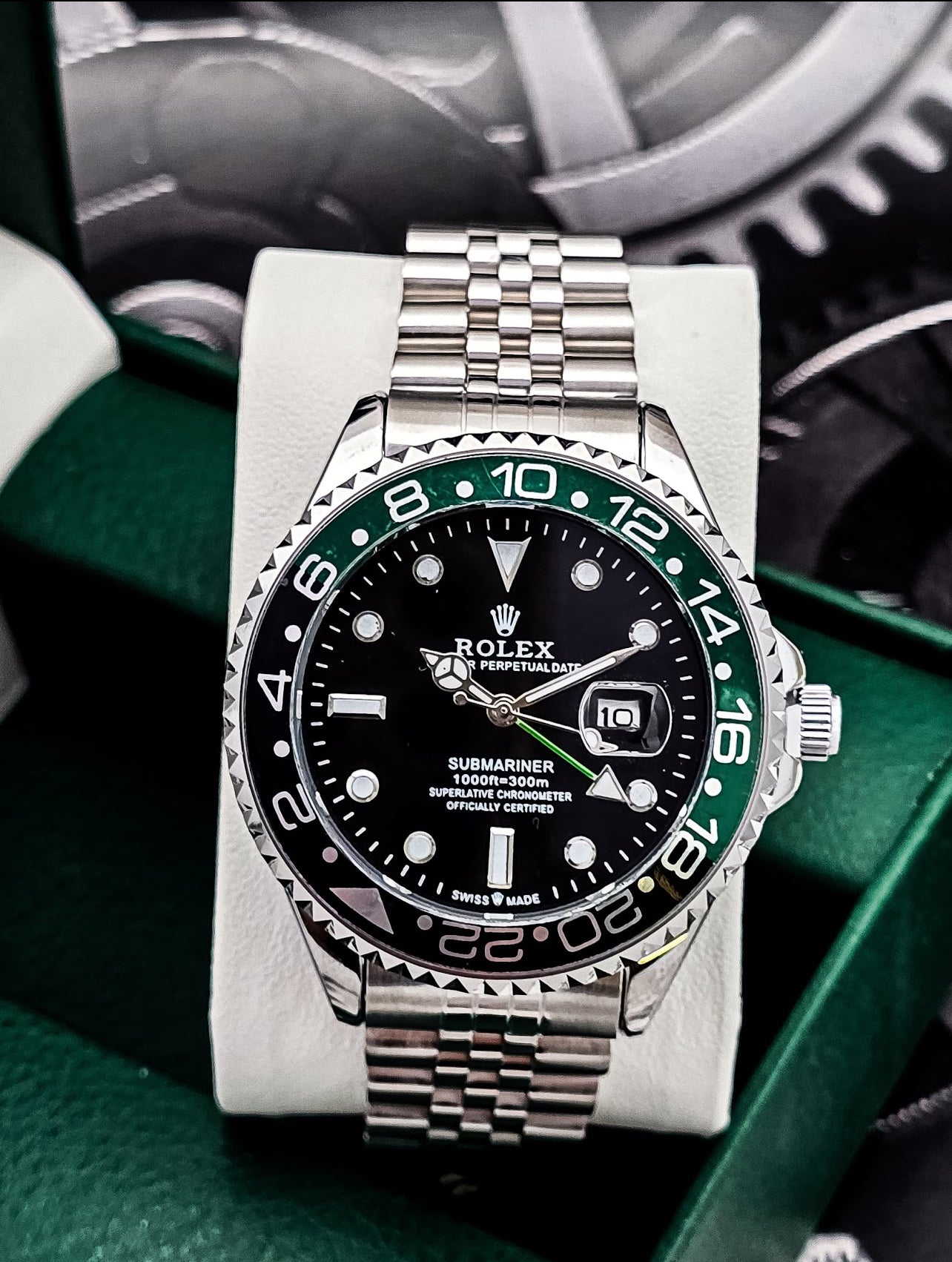 Rolex Sport Verde Negro