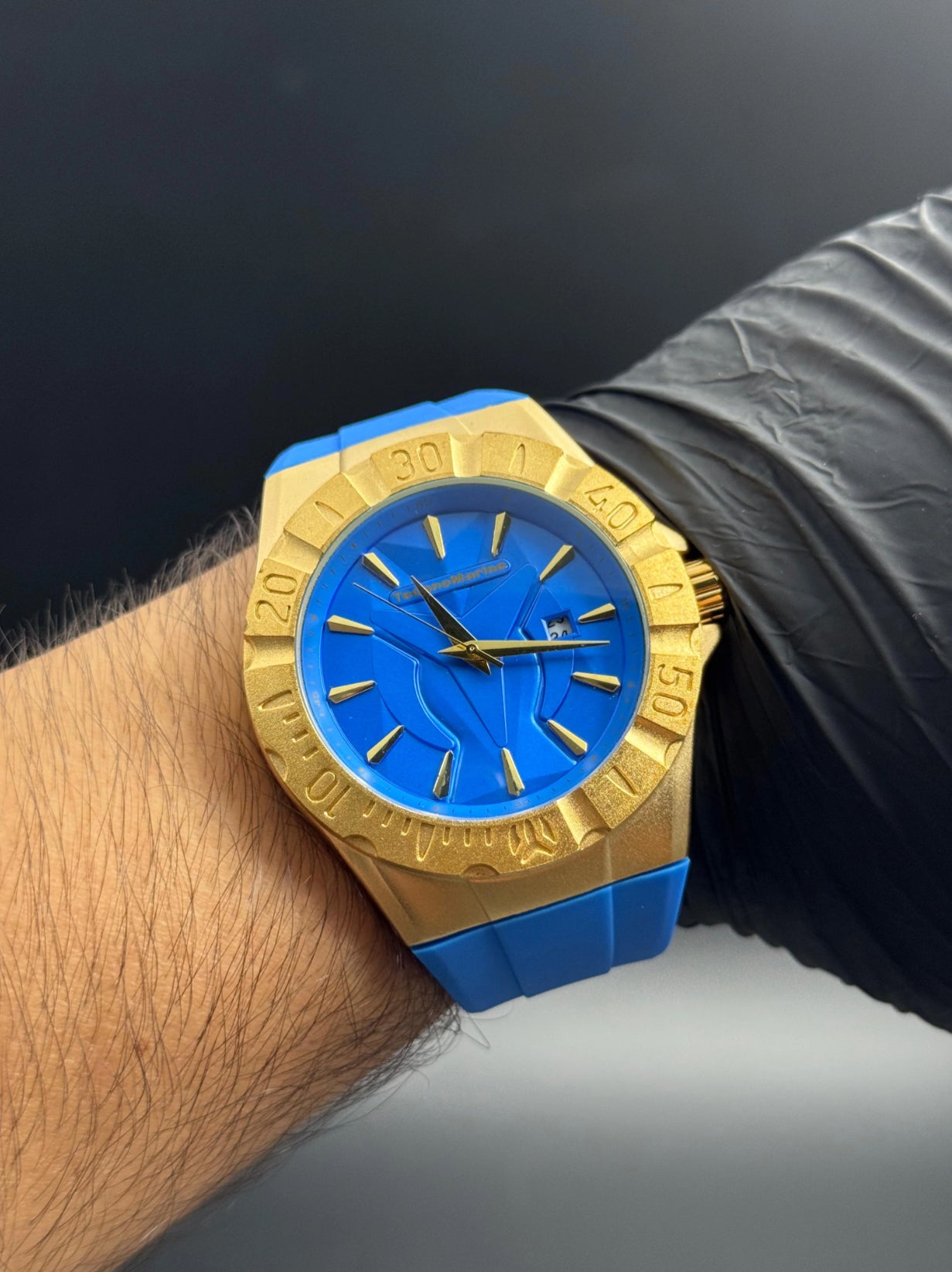 TechnoMarine Monogram Azul Claro