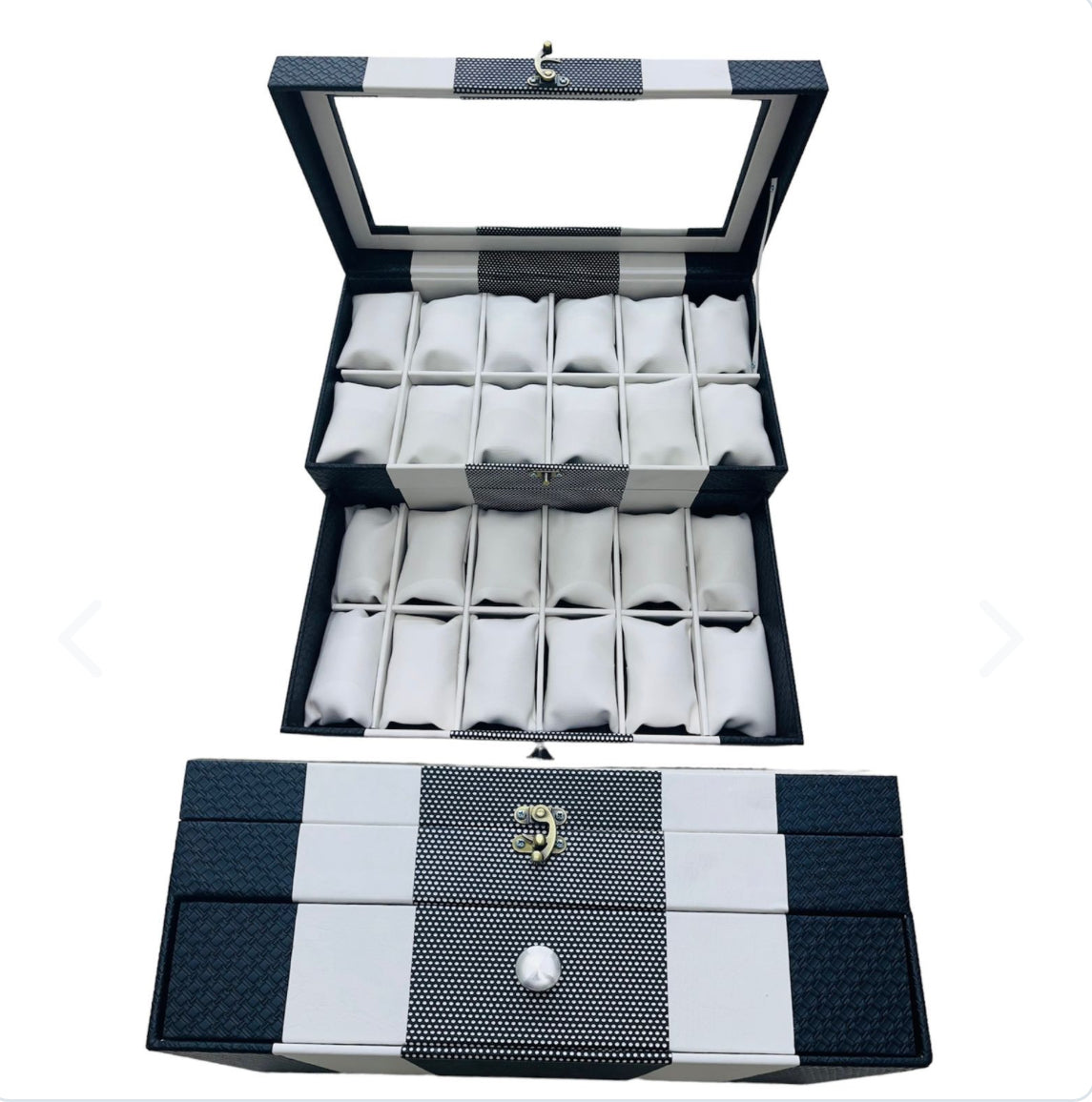 ORGANIZADOR DE RELOJES 24 PUESTOS