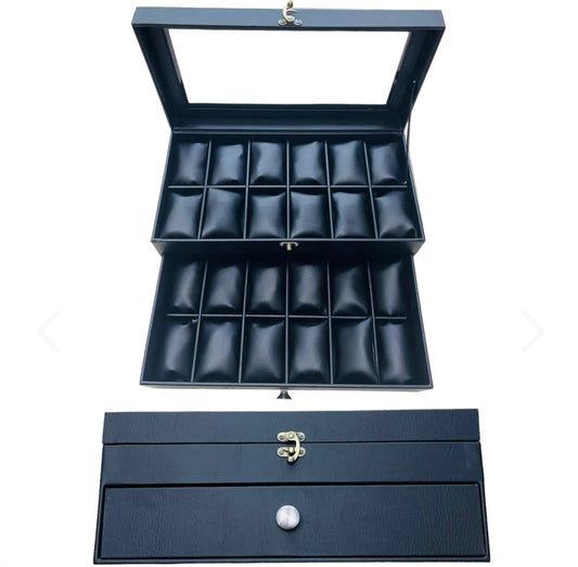 ORGANIZADOR DE RELOJES 24 PUESTOS