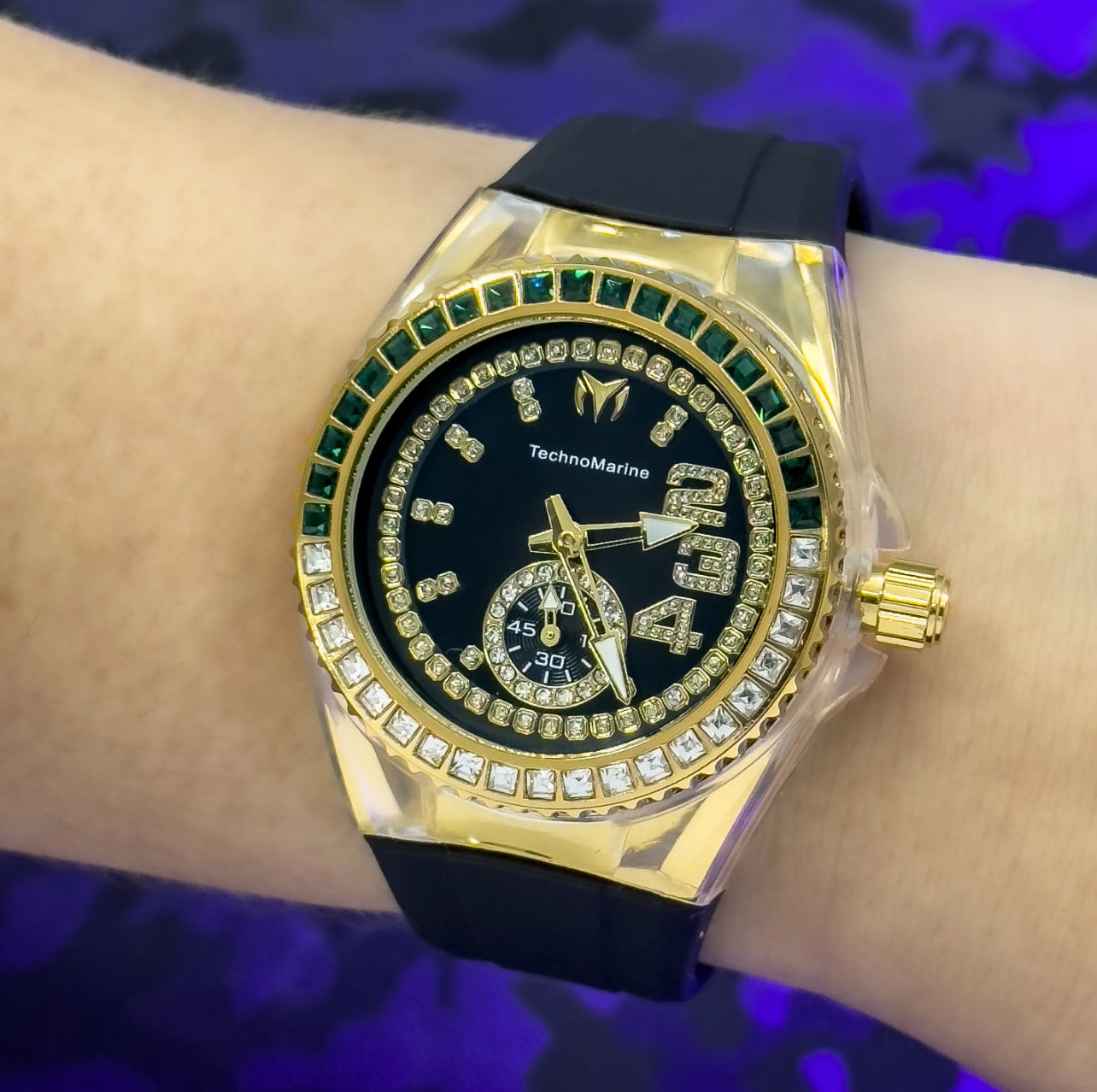 TechnoMarine Perlado Verde Mini