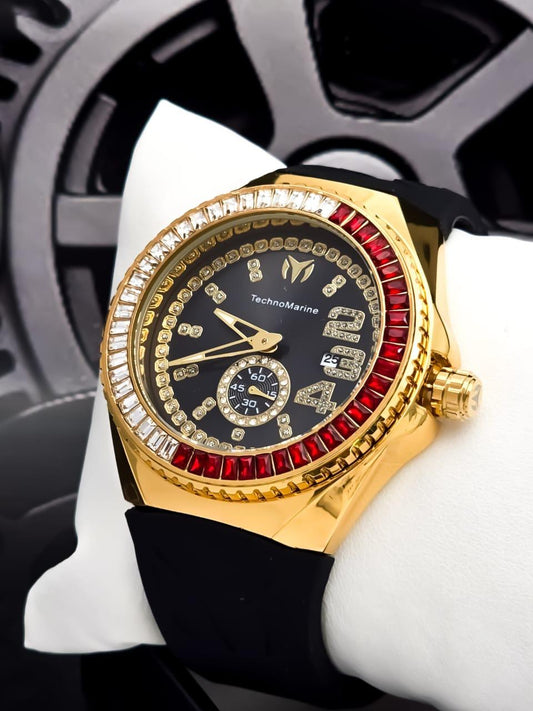 TechnoMarine Perlado rojo