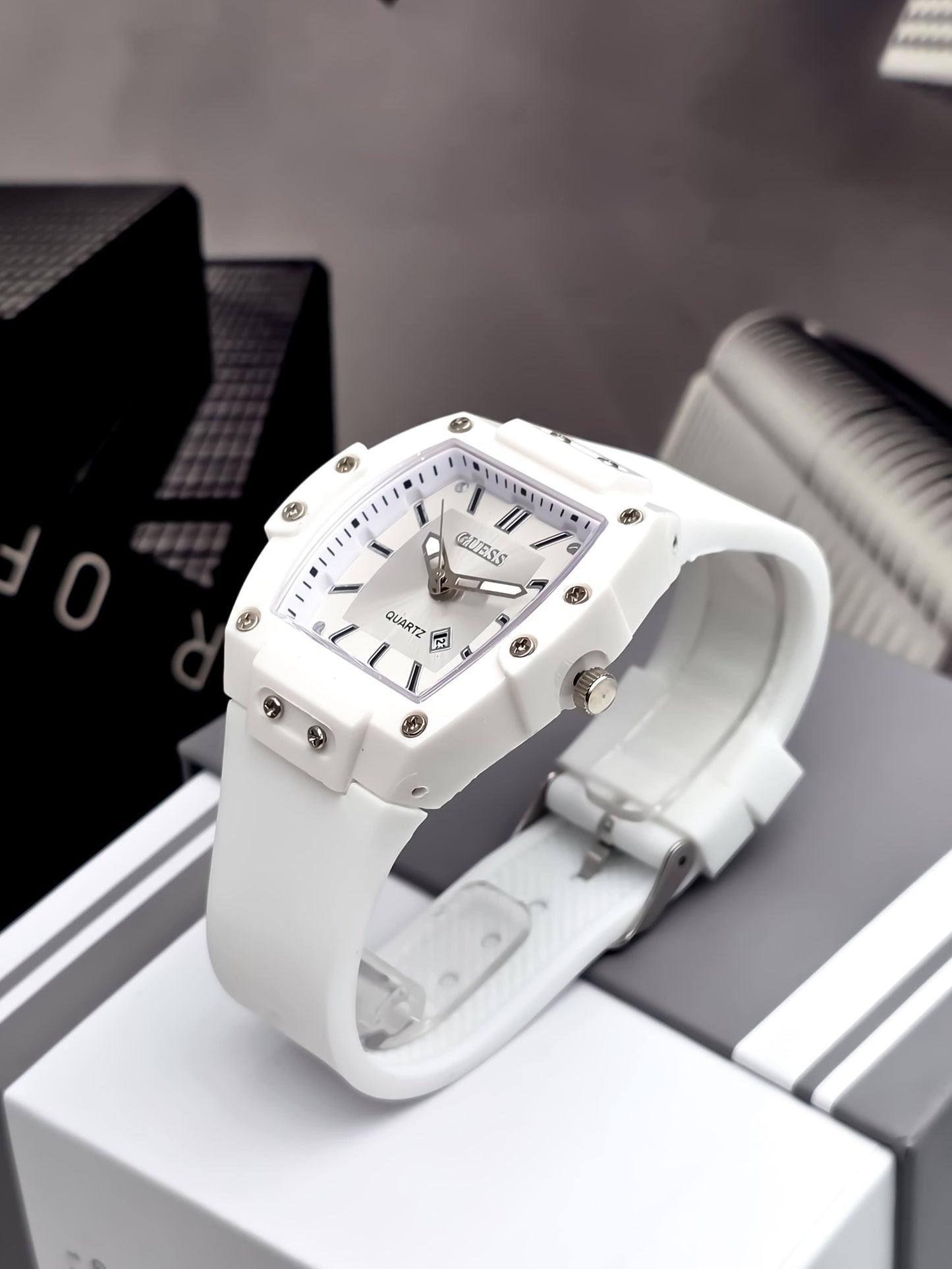 Guess QuarTz Blanco Unisex