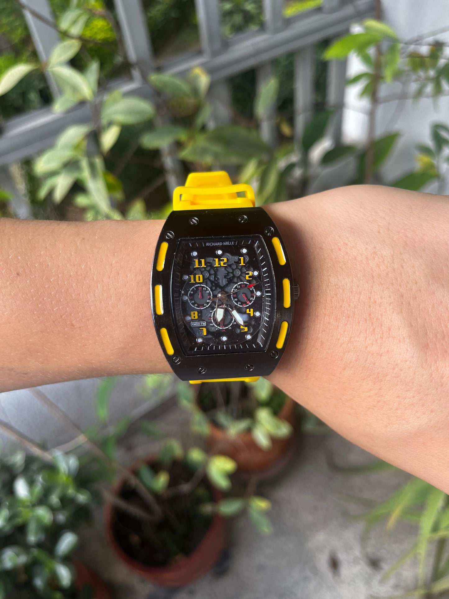 Reloj Richar Mille Goma