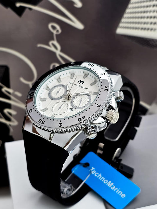 TechnoMarine Cruise California Plateado Con Negro