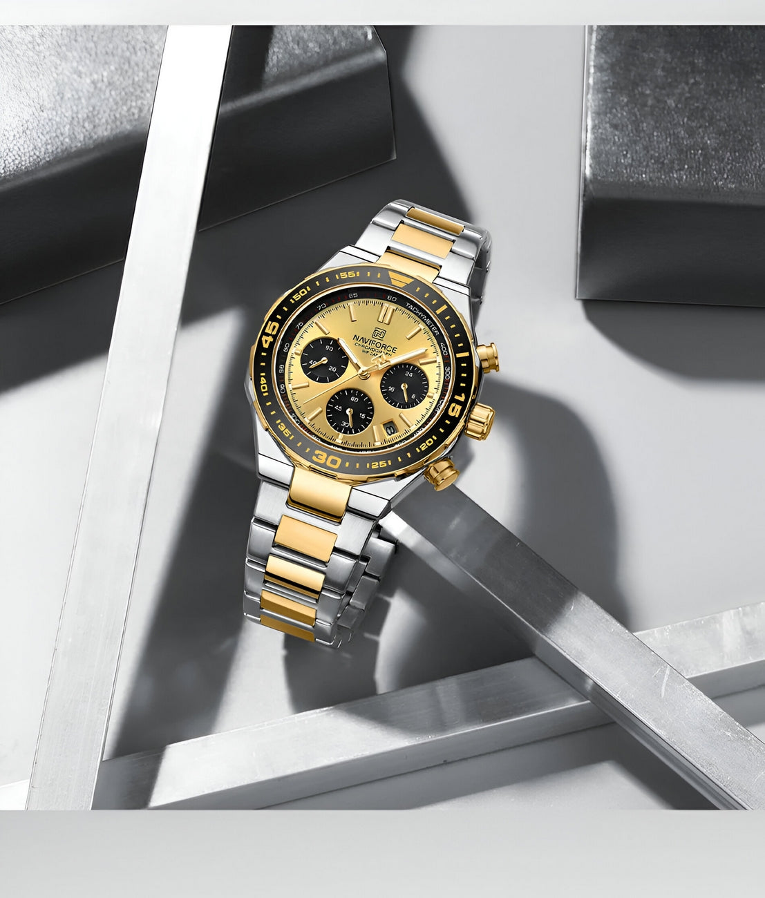 Reloj Naviforce Casual Nf8049 Crono Homb