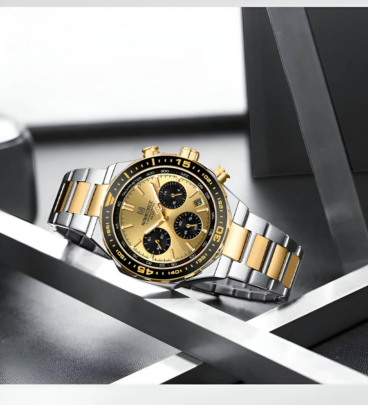 Reloj Naviforce Casual Nf8049 Crono Homb