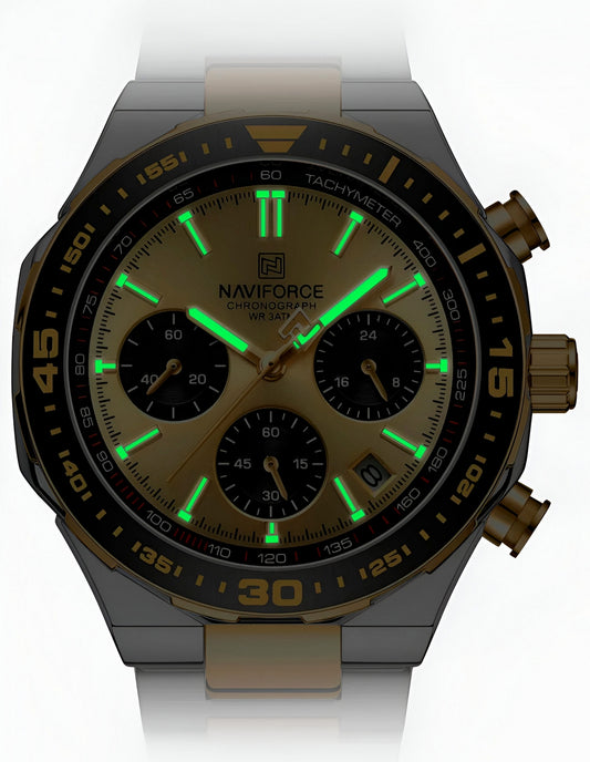Reloj Naviforce Casual Nf8049 Crono Homb