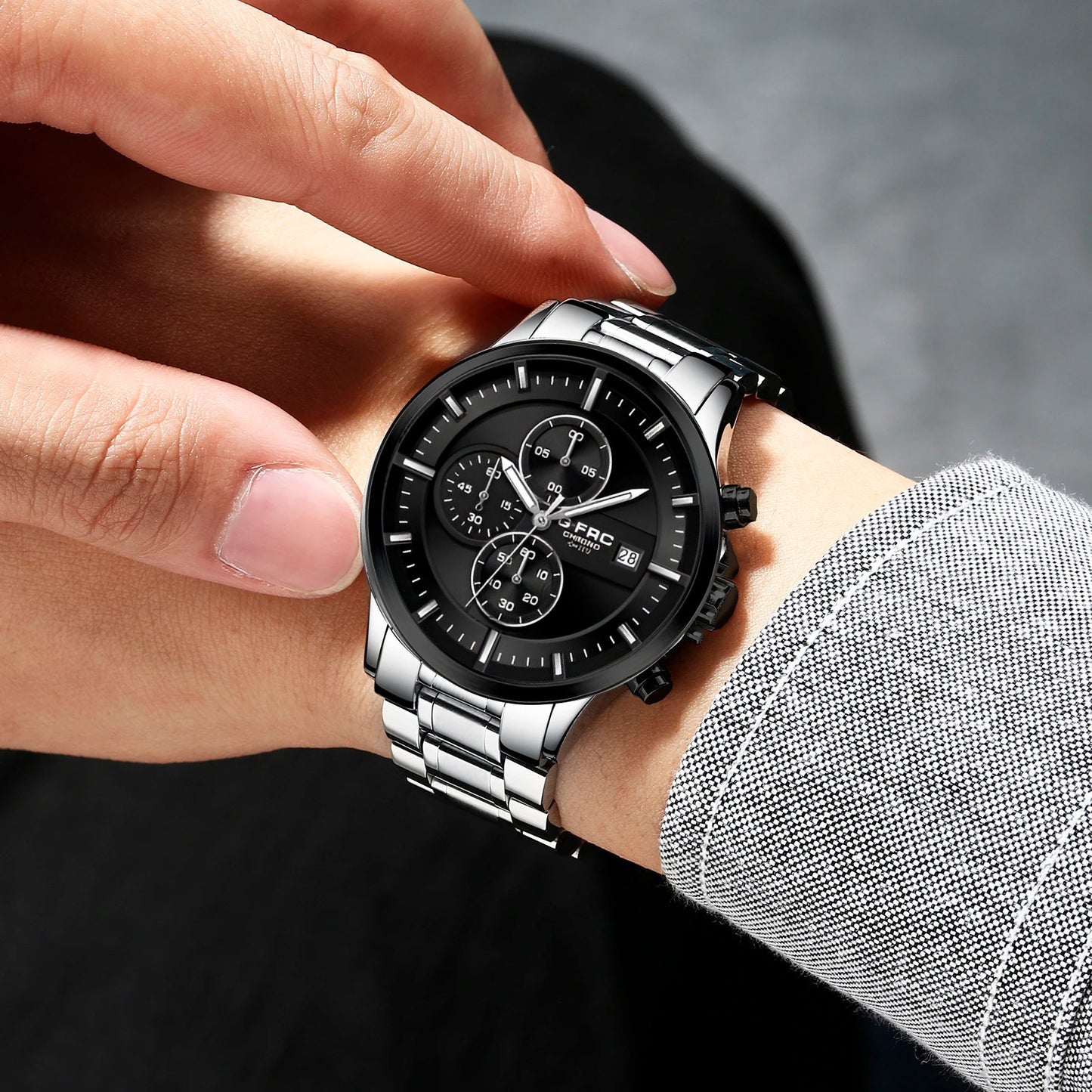 Reloj G-force H3451g Cronografo Funciona