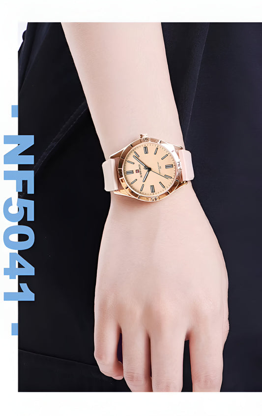 Reloj Naviforce Sport Nf5041 Mujer Goma