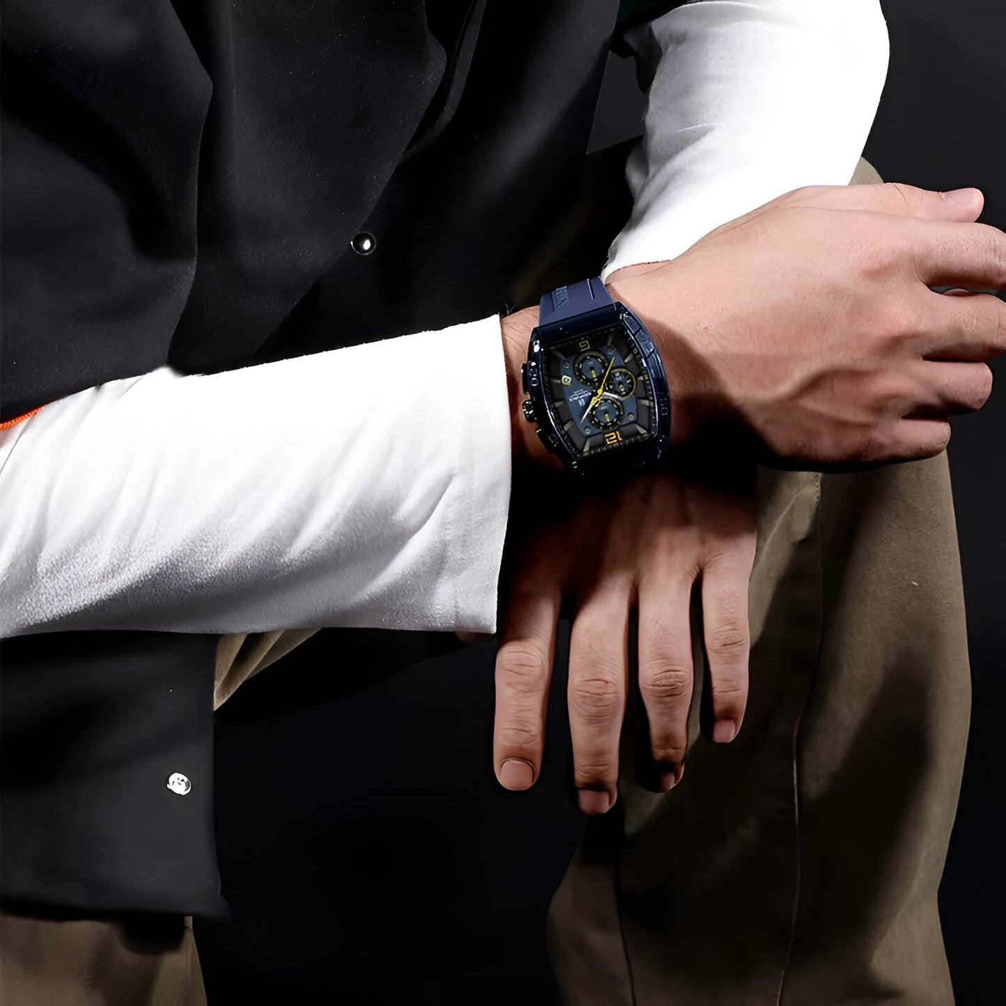 Reloj Naviforce Original Nf6101 Analogo