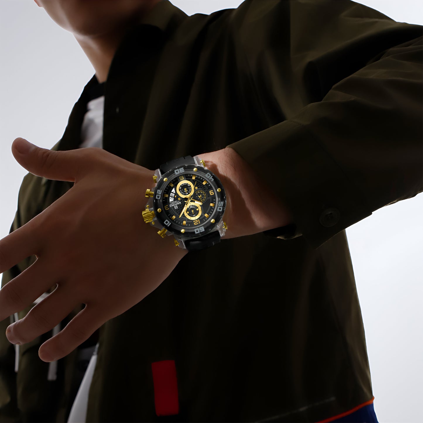 Reloj Naviforce Original Nf7123 Analogo